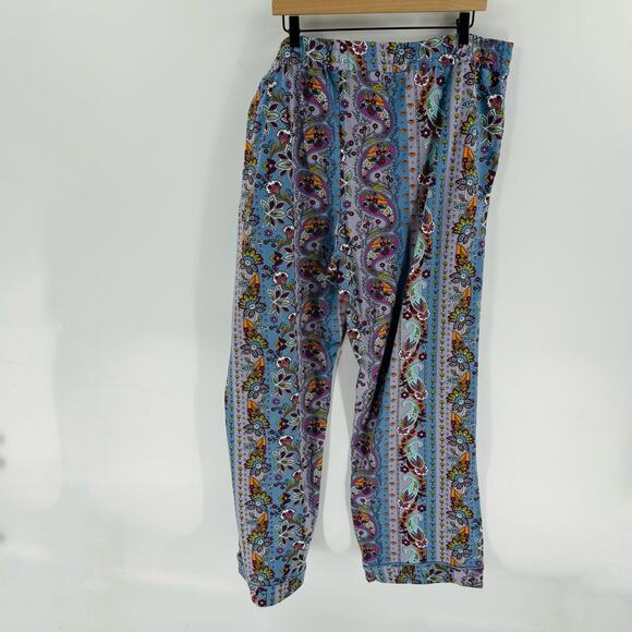 Vera Bradley Floral Blue Pajama Pants - Picture 3 of 9